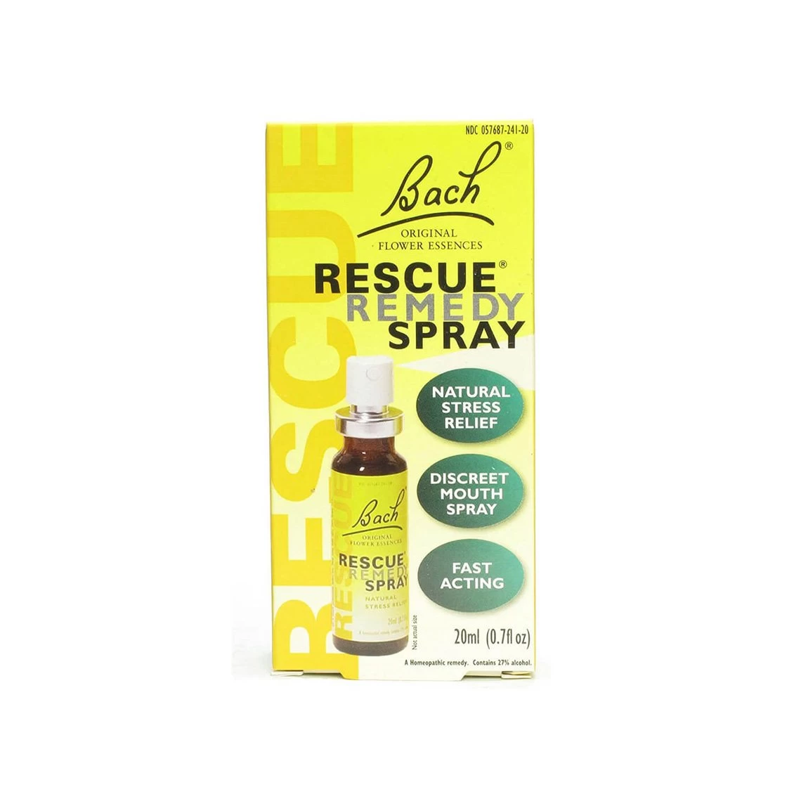 Bach Flower Remedies Rescue Remedy Natural Stress Relief For Pets - Image 3
