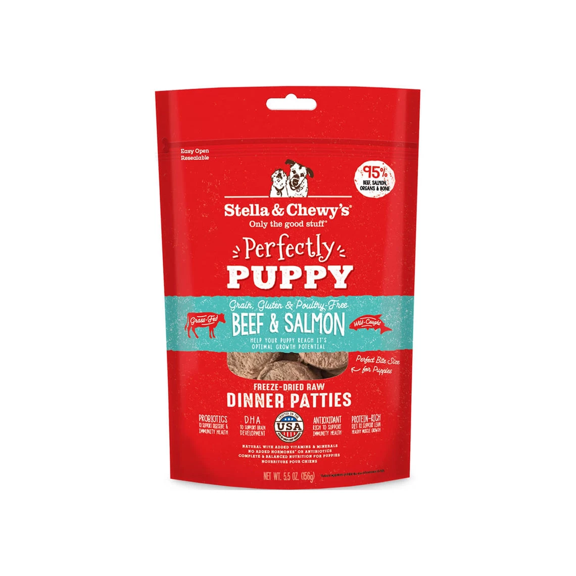 Stella & Chewy's Perfectly Puppy Raw Freeze-Dried Puppy Food - Image 3