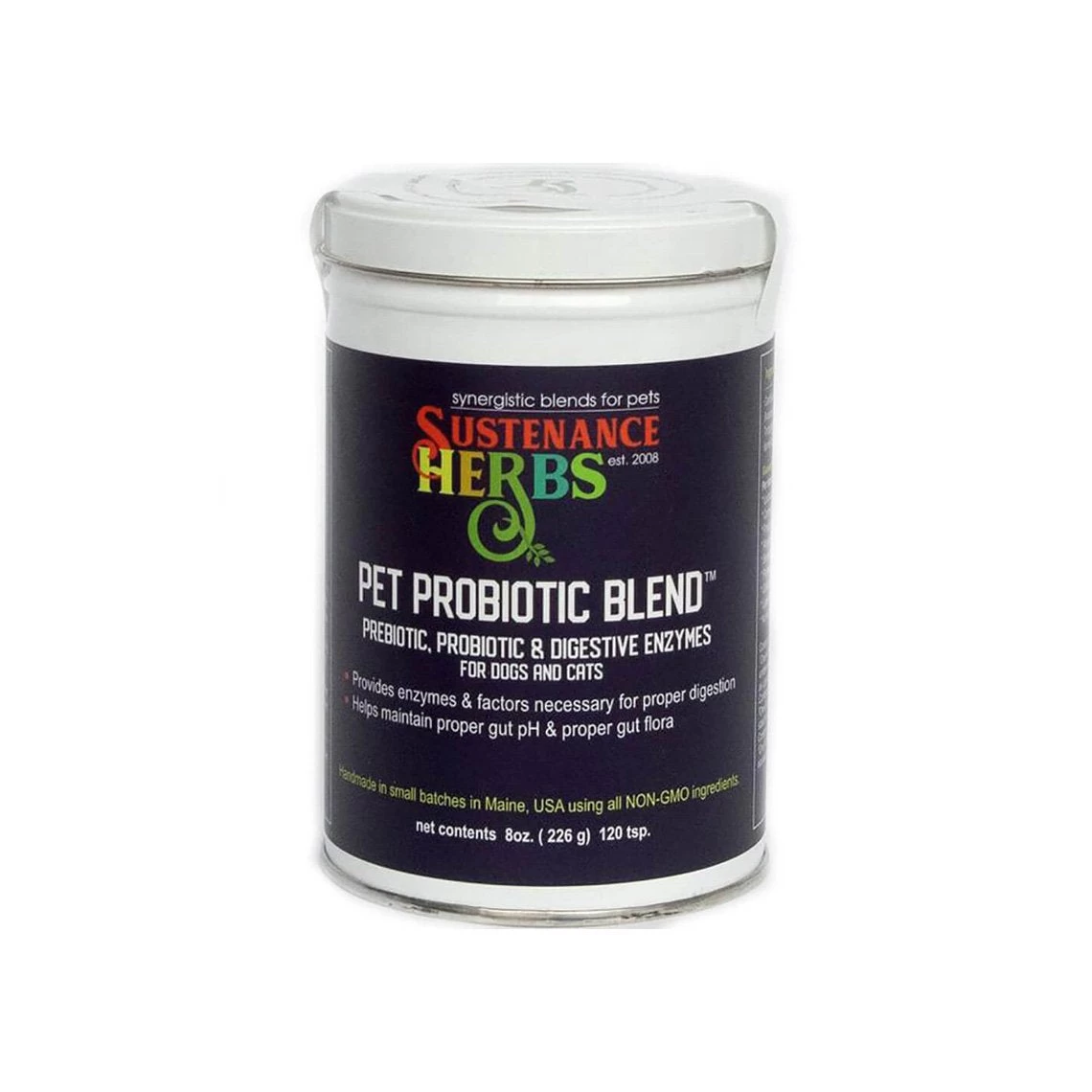 Sustenance Herbs Pet Probiotic And Digestive Enzyme Blend - Image 2