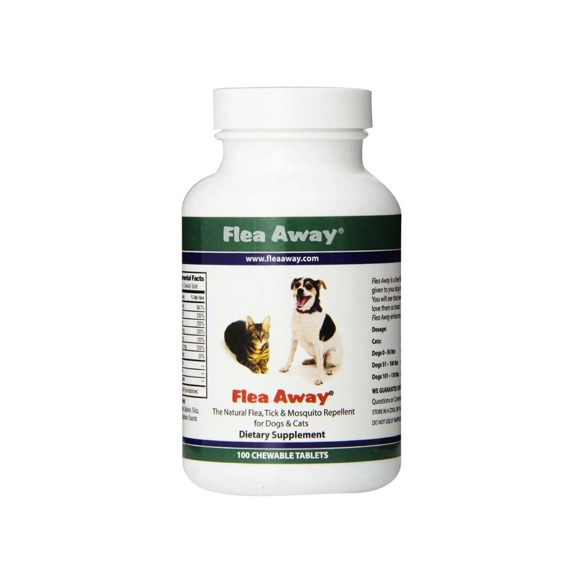 Flea Away Natural Flea Prevention Tablets