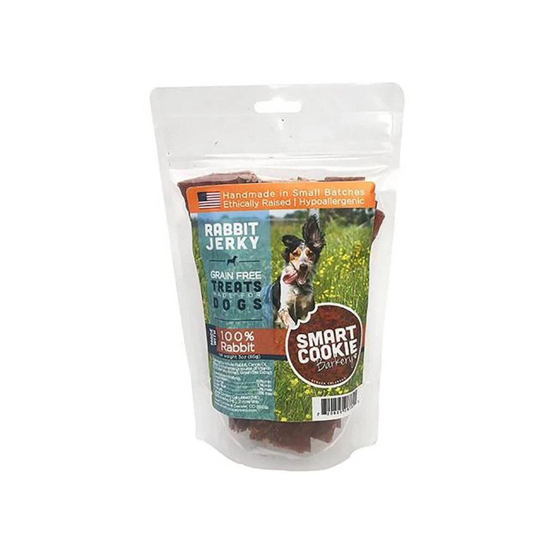 Smart Cookie 100% Rabbit Jerky Treats For Dogs 3 Oz - Image 2