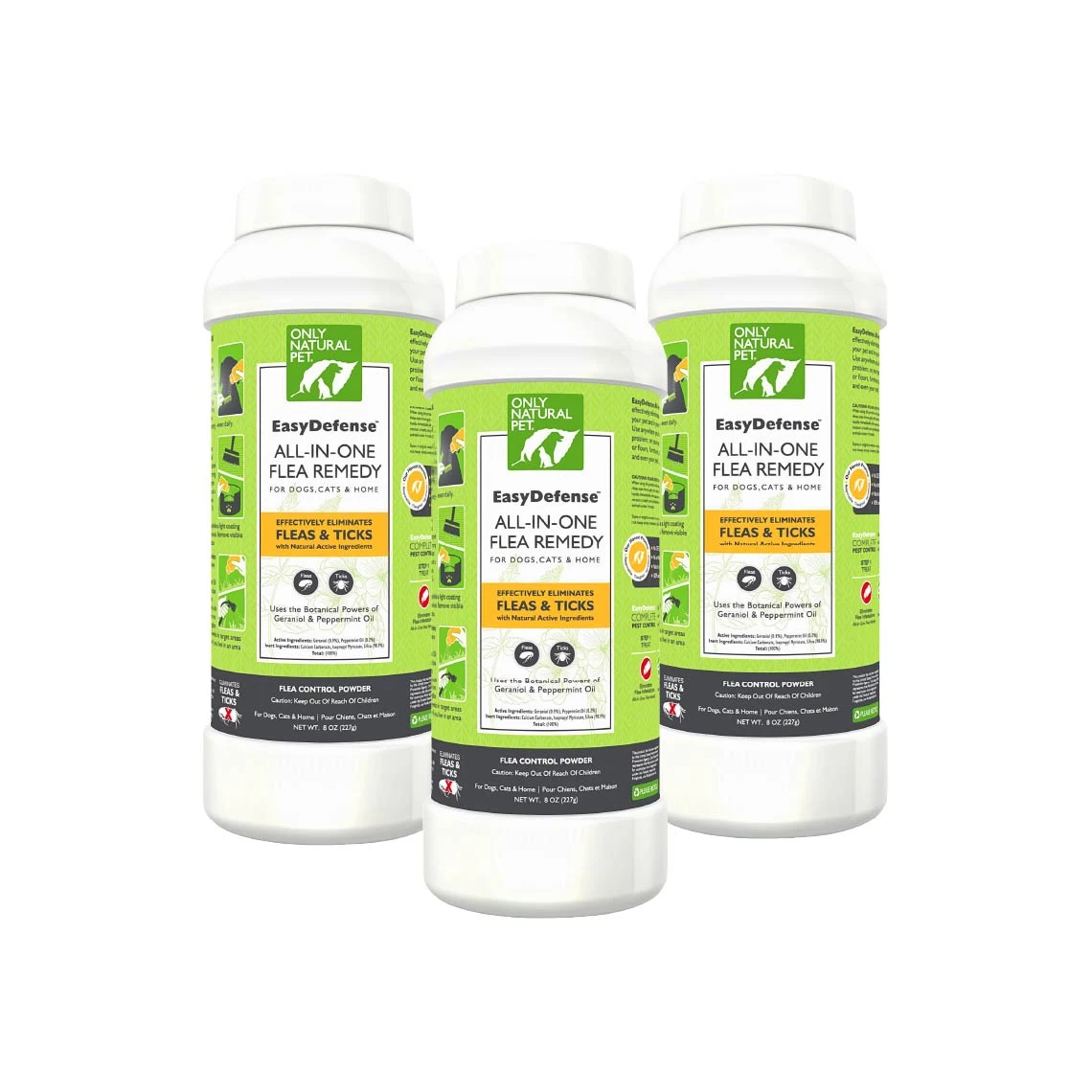 Only Natural Pet All-in-One Flea Remedy Powder For Dogs & Cats - Image 2