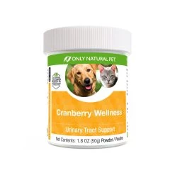Only Natural Pet Cranberry Wellness Extract Supplement For Dogs & Cats
