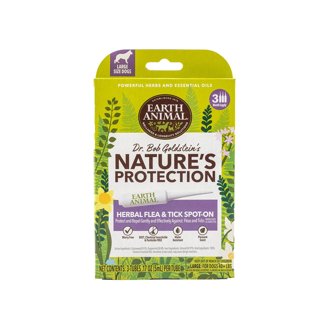 Earth Animal Nature's Protection Flea & Tick Spot On For Dogs - Image 11