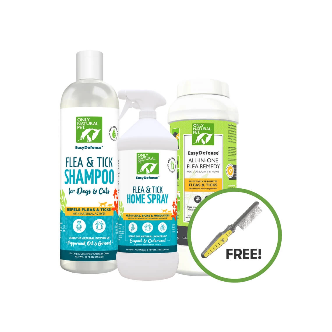 Found A Flea? Treatment Kit For Dogs & Cats - Image 2