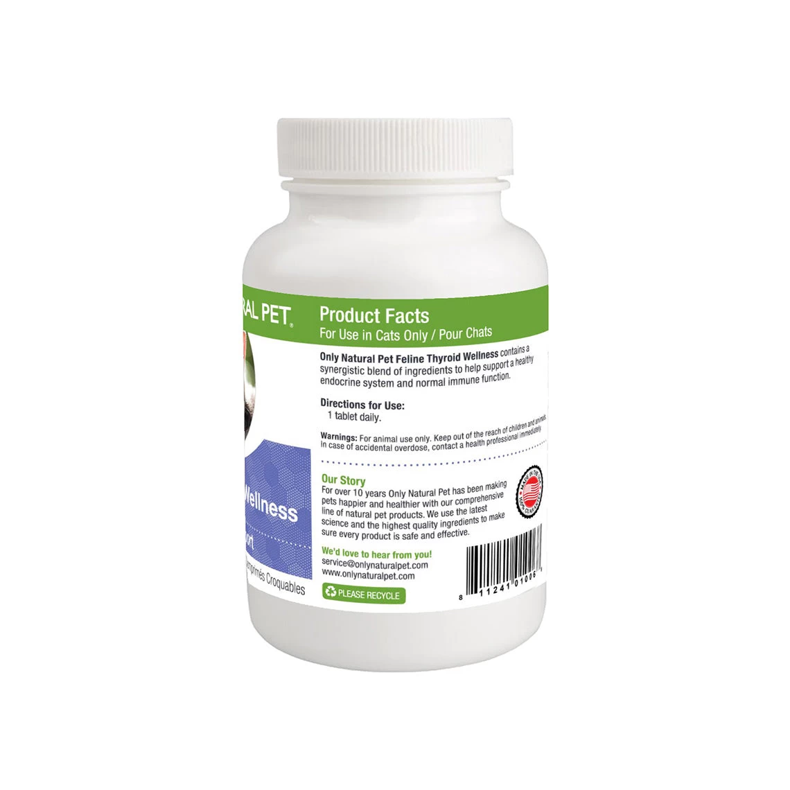 Only Natural Pet Feline Thyroid Wellness Support Supplement For Cats - Image 3