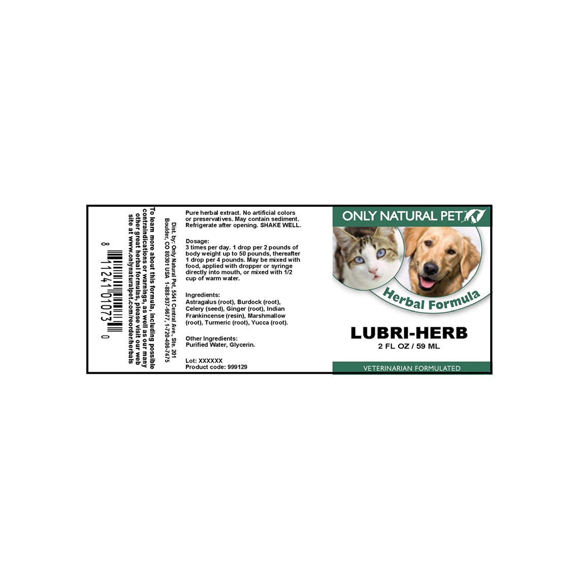 Only Natural Pet Lubri-Herb Herbal Formula - Image 6
