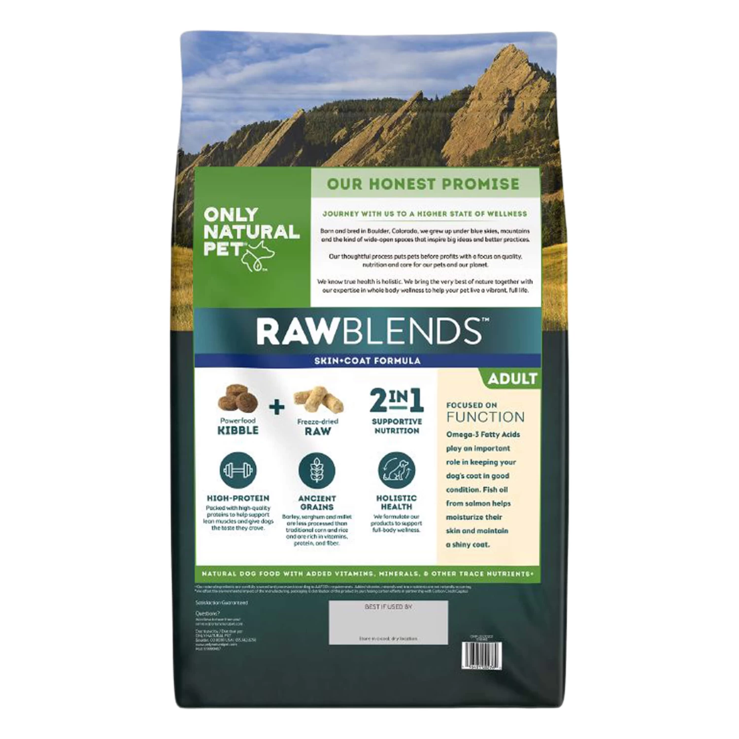 Only Natural Pet Raw Blends Skin And Coat Dog Food - Image 5