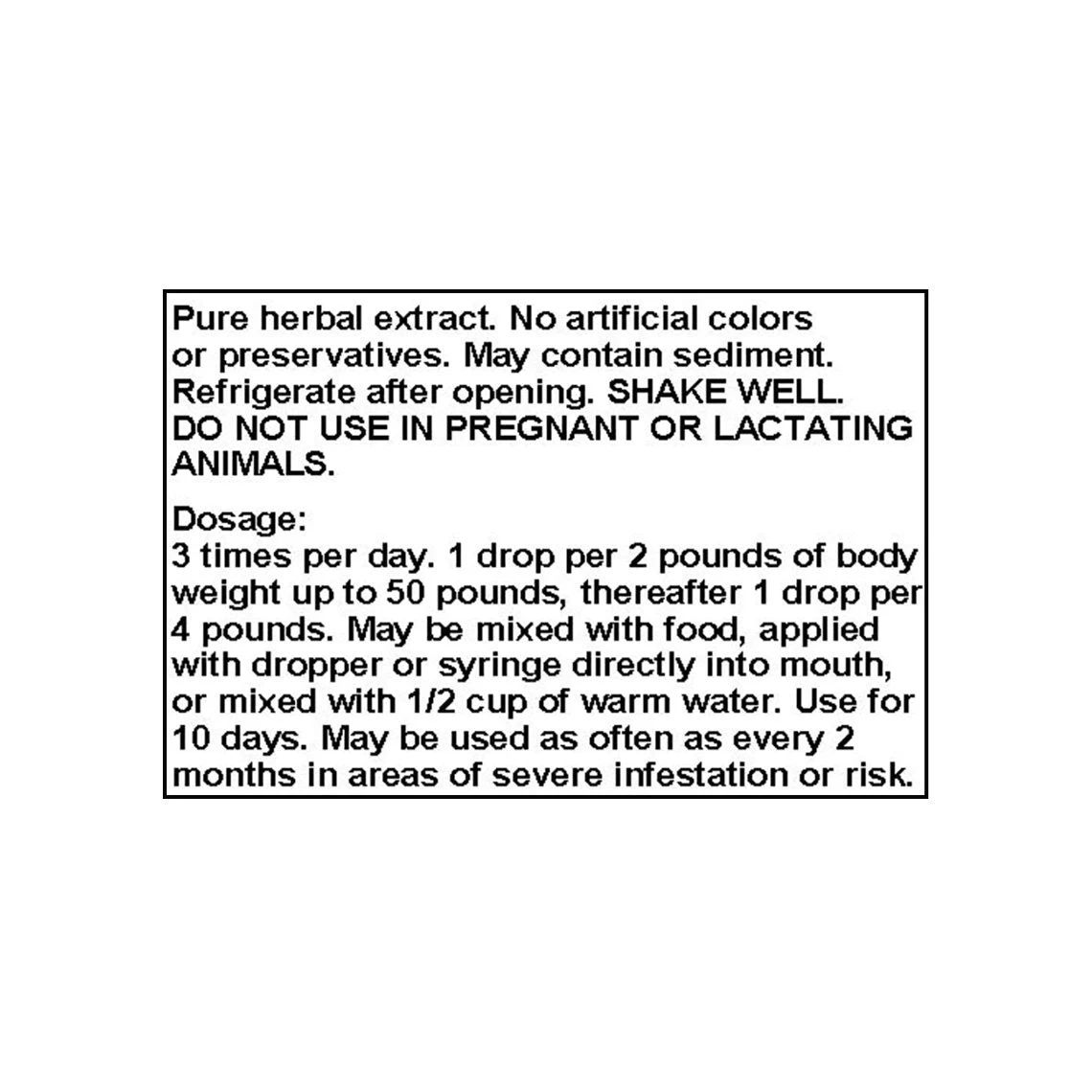 Only Natural Pet Para-Gone Herbal Formula - Image 5