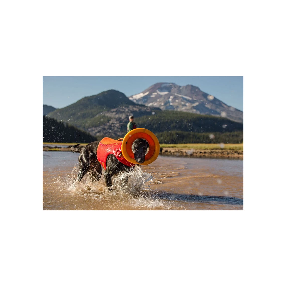 Ruffwear Hydro Plane Toy Campfire Orange For Dogs - Image 3