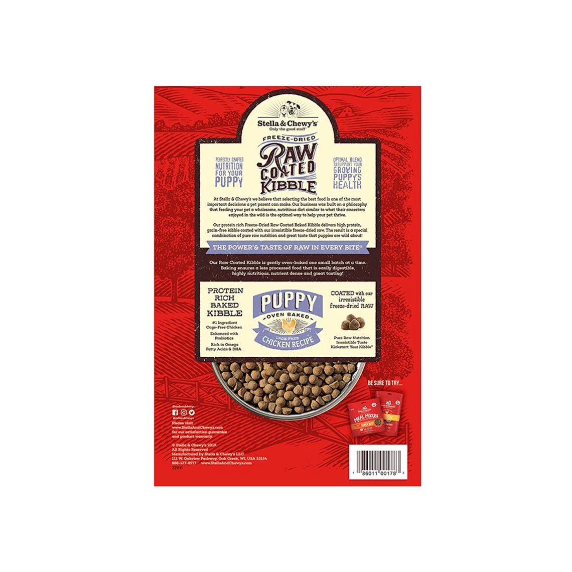 Stella & Chewy's Raw Coated Puppy Food - Image 2
