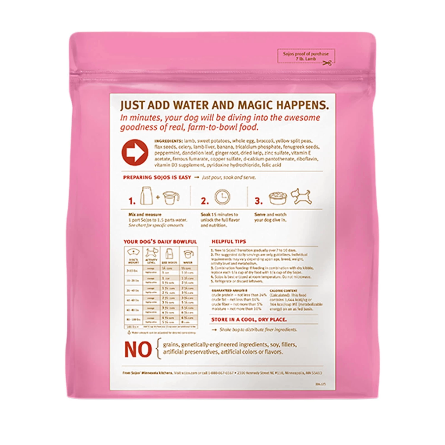 Sojos Complete Grain-Free Dog Food Mix - Image 8