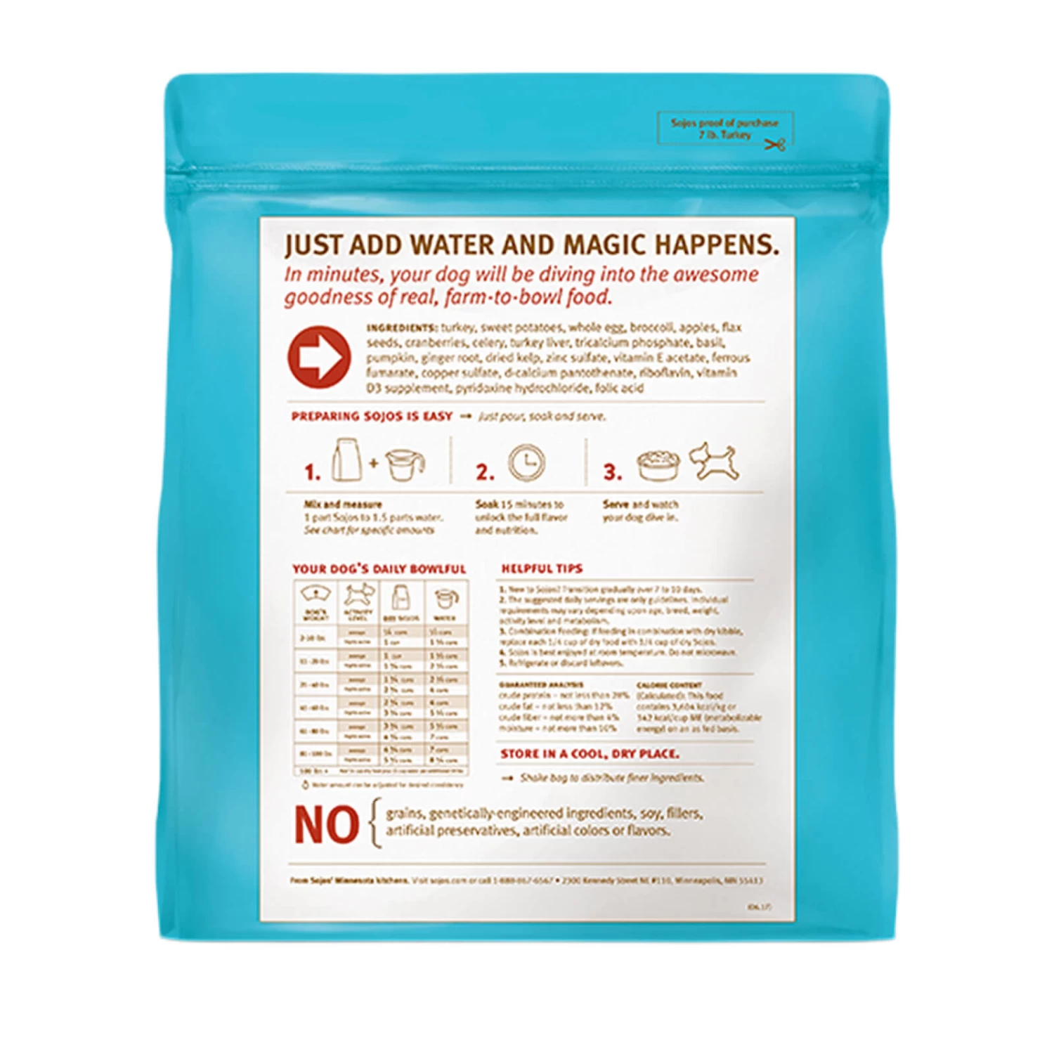 Sojos Complete Grain-Free Dog Food Mix - Image 15