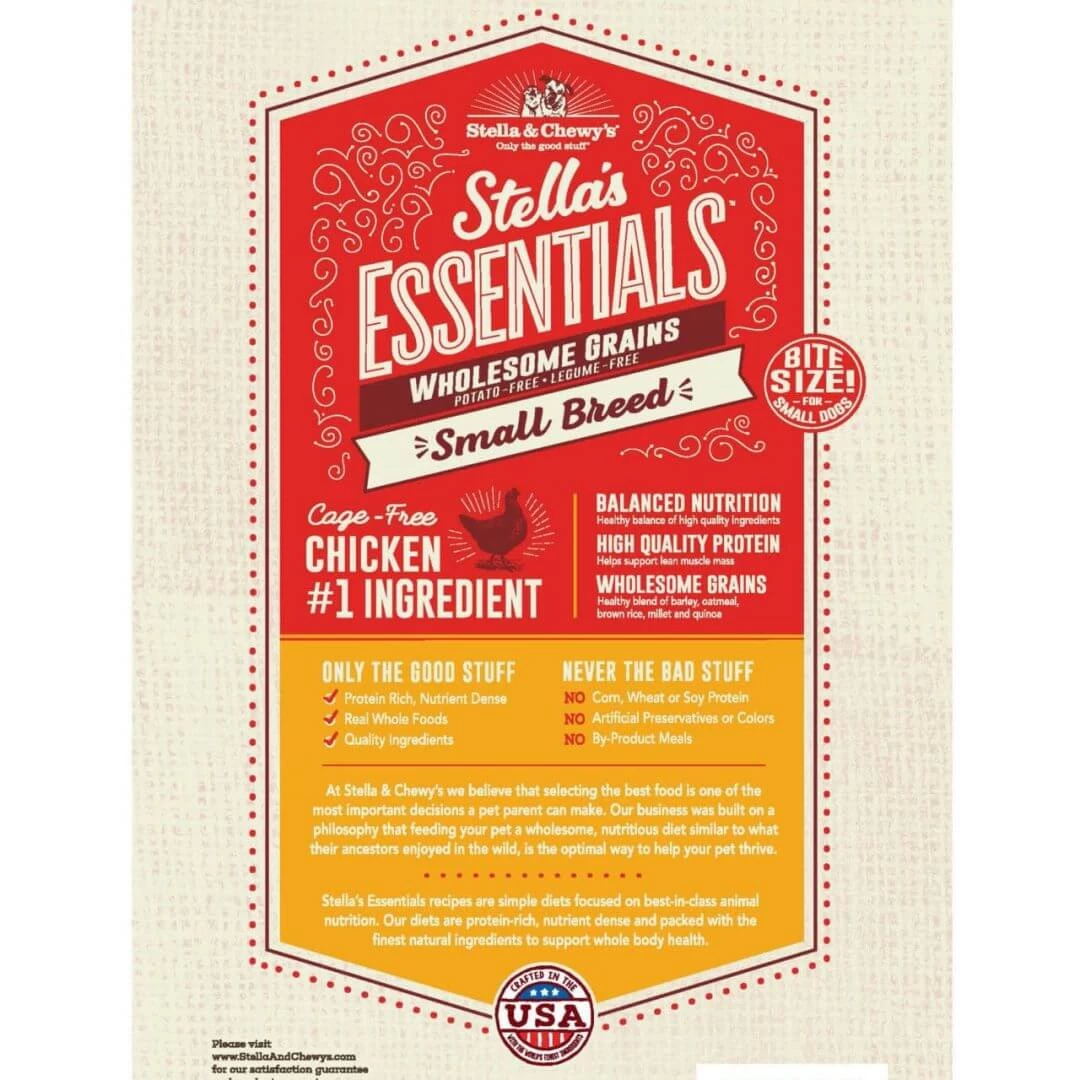 Stella & Chewy's Essentials Chicken & Ancient Grain Small Breed Dog Food - Image 2