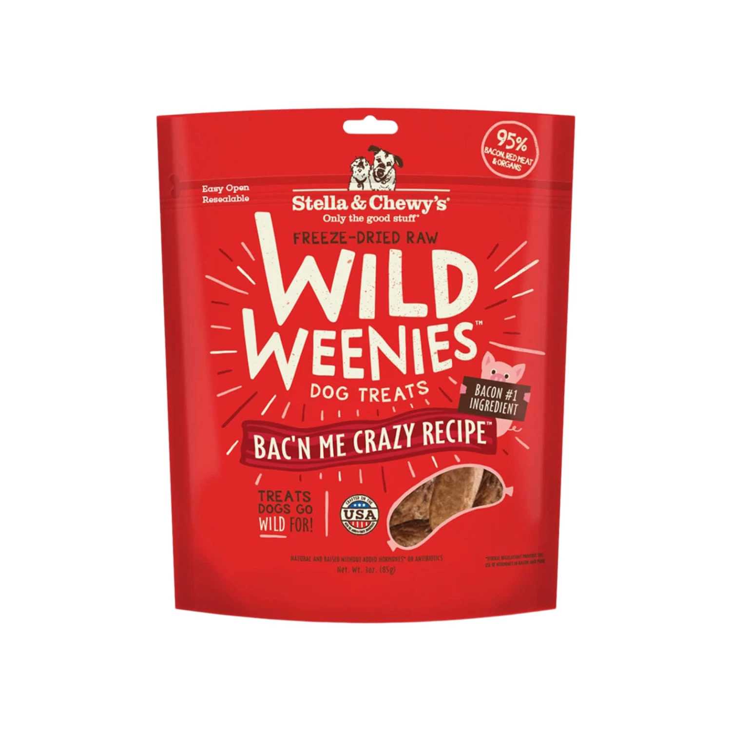 Stella & Chewy's Wild Weenies Raw Freeze-Dried Dog Treats - Image 5