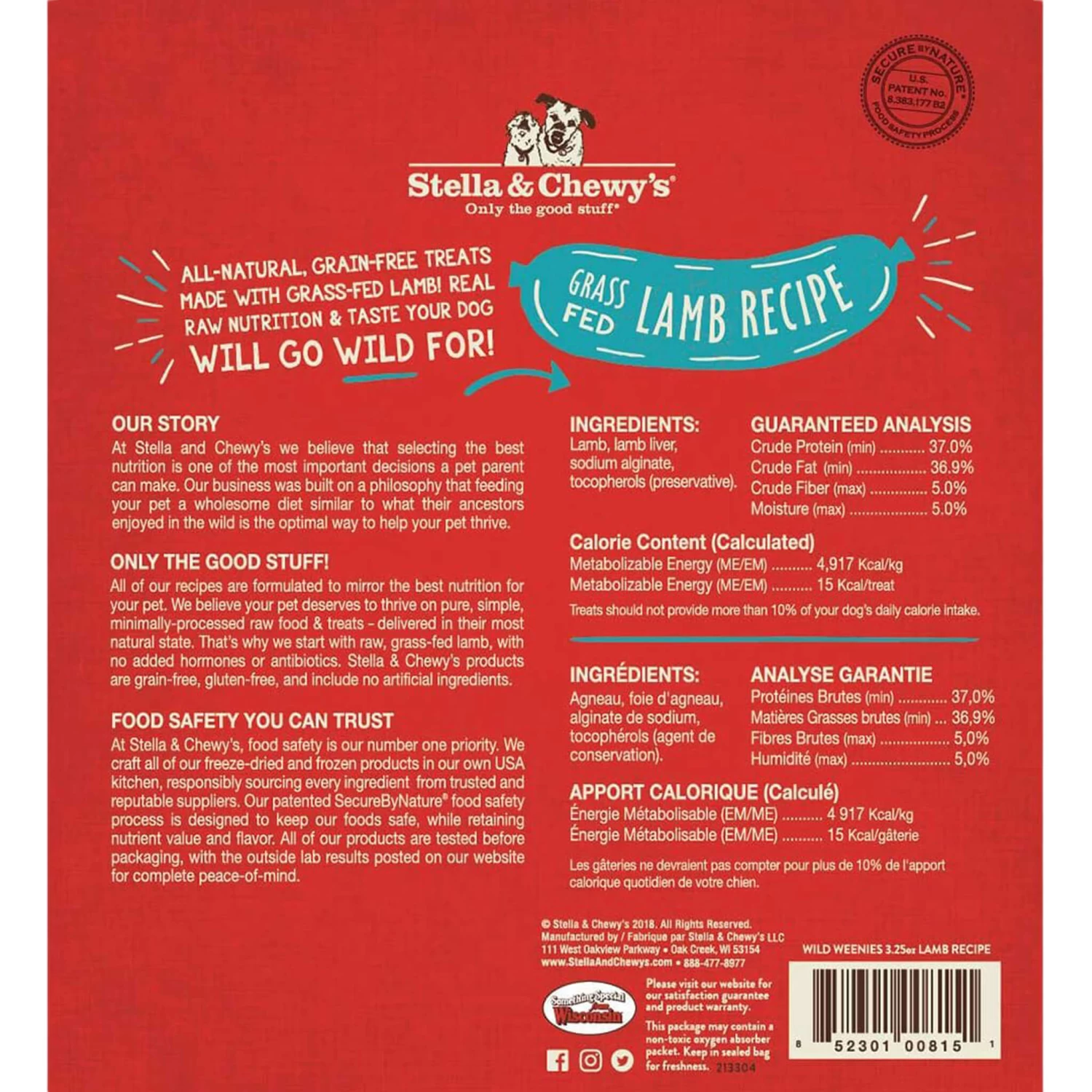 Stella & Chewy's Wild Weenies Raw Freeze-Dried Dog Treats - Image 2