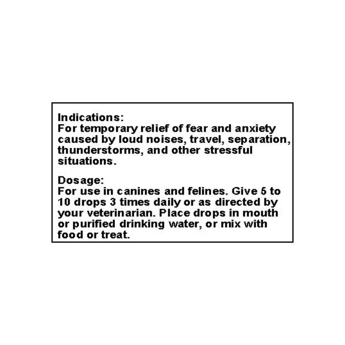 Only Natural Pet Stress & Anxiety Homeopathic Remedy - Image 4