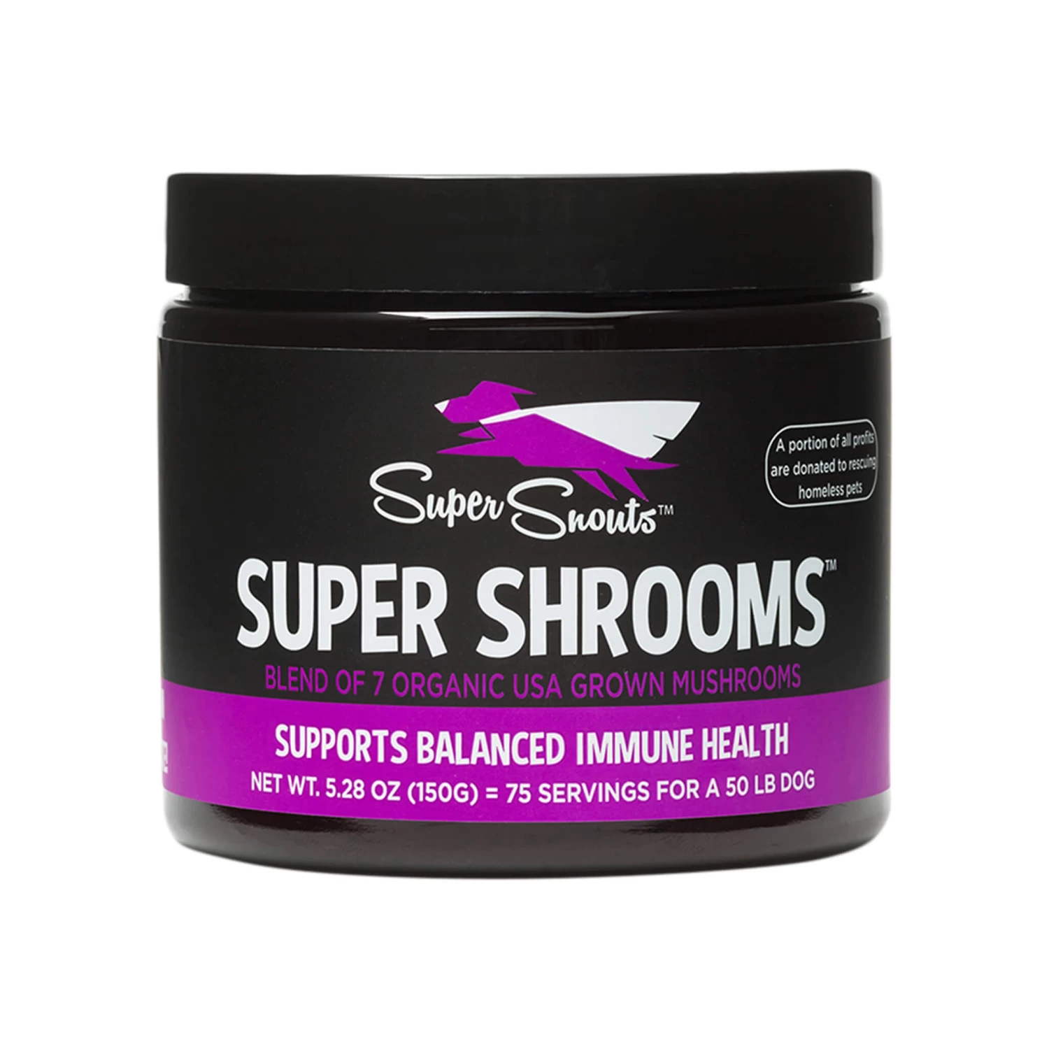 Super Snouts Super Shrooms Medicinal Mushroom Immune Support For Dogs & Cats - Image 2