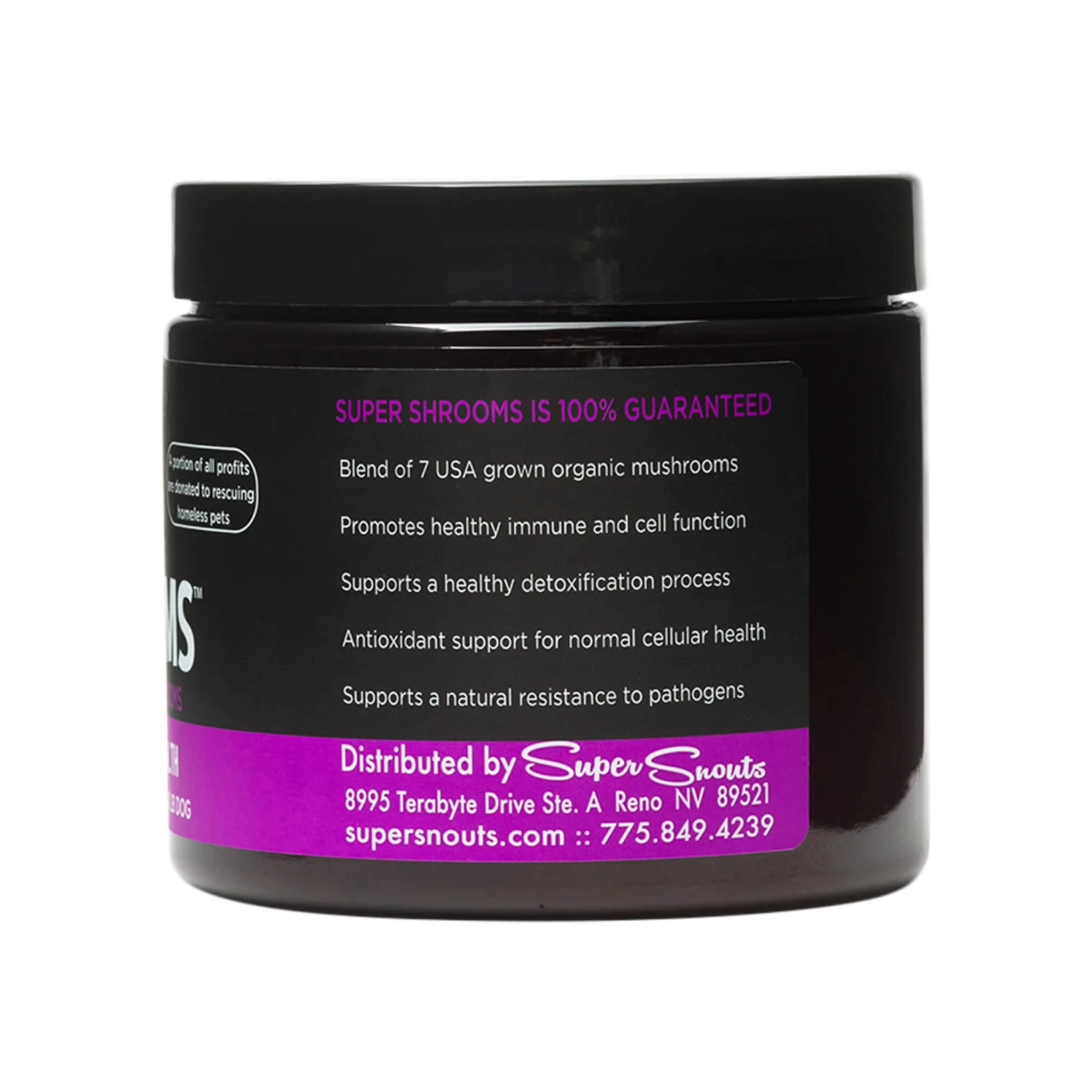 Super Snouts Super Shrooms Medicinal Mushroom Immune Support For Dogs & Cats - Image 4