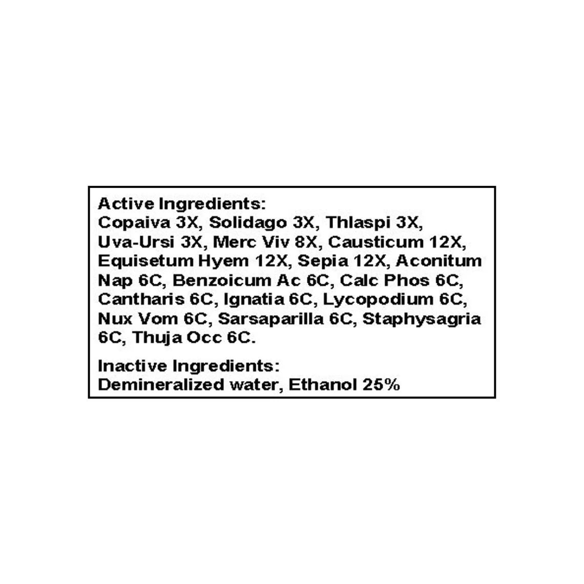 Only Natural Pet Urinary Tract Homeopathic Remedy - Image 3