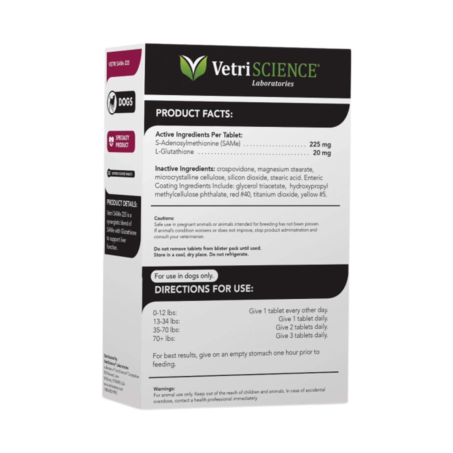 Vetri-Science SAMe Liver Support Supplement - Image 3