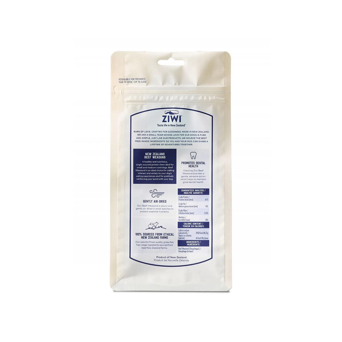 Ziwi New Zealand Beef Weasand Natural Chew For Dogs - Image 2