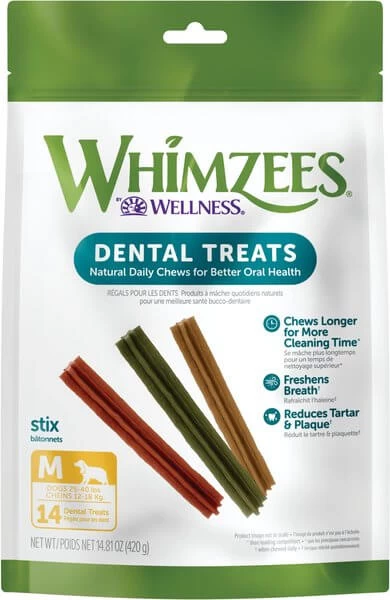 Whimzees Vegetarian Dental Chews For Dogs - Image 20
